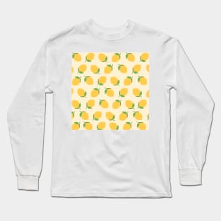 Summer lemon pattern Long Sleeve T-Shirt